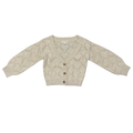 textured cardigan sweater