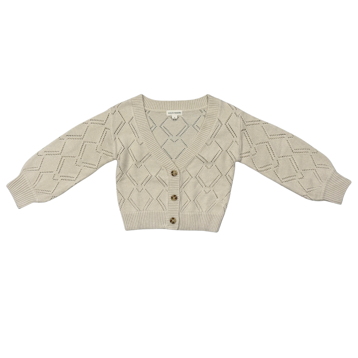 textured cardigan sweater