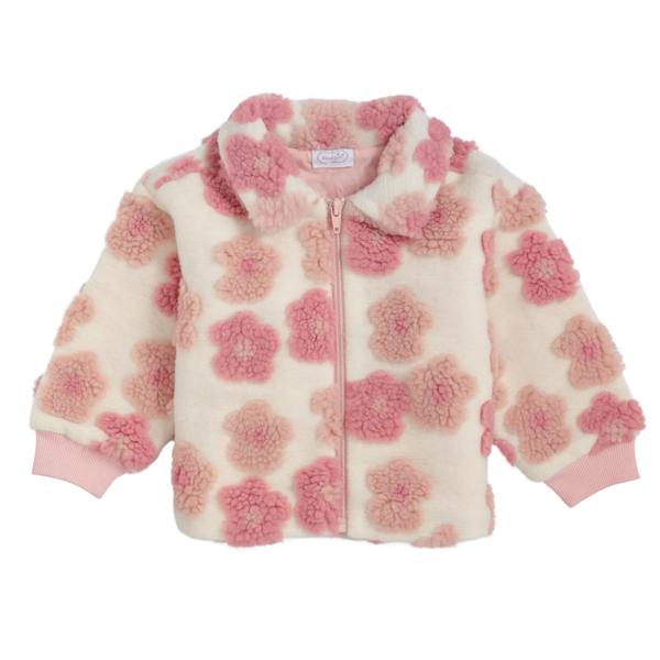 flower sherpa jacket