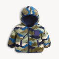 camo peak sherpa boys jacket