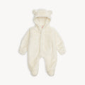 cloud minky bear footie