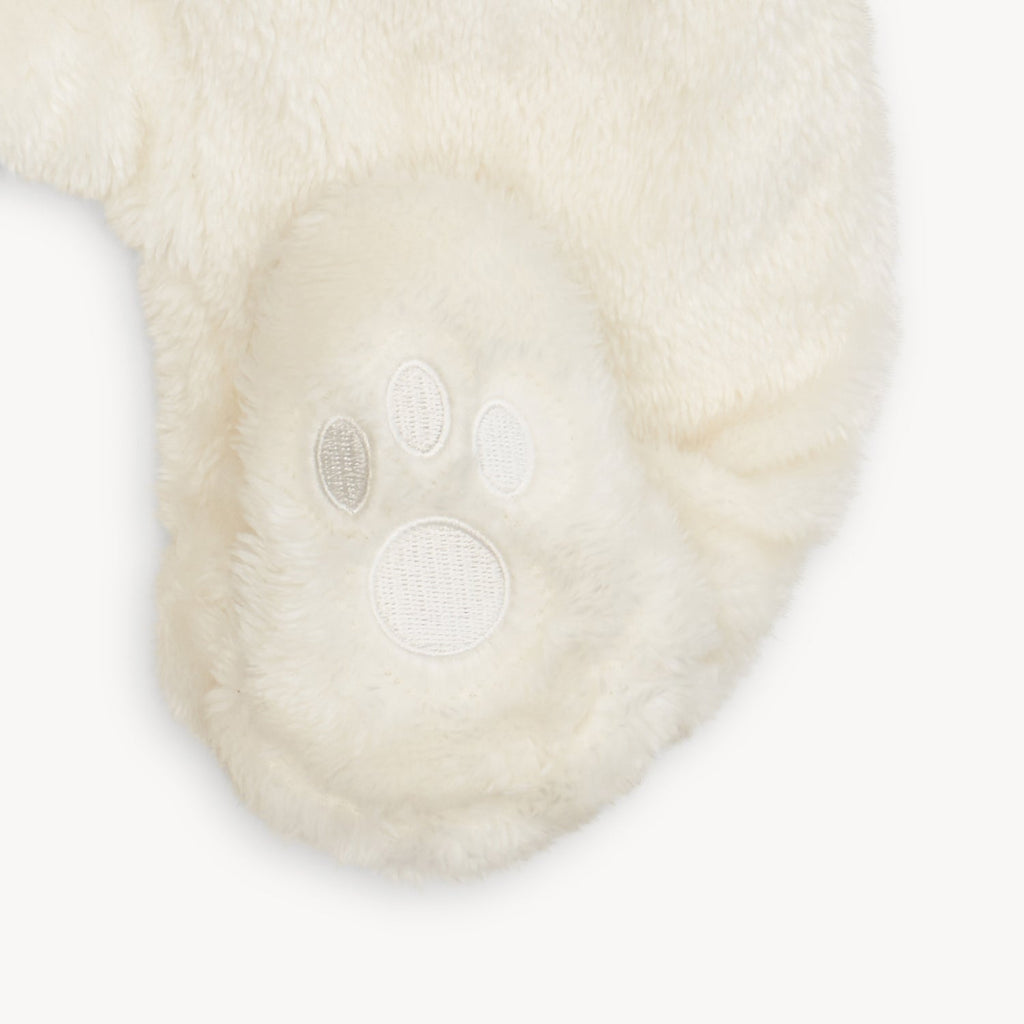 cloud minky bear footie